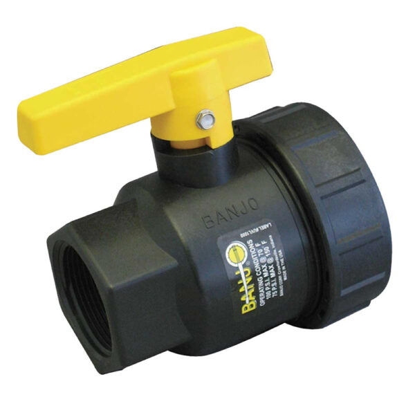 Banjo Full Port Union Ball Valve